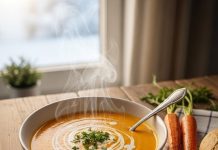 Carrot Healthy winter soup recipe। गाजर का हेल्दी सूप बनाने की विधि