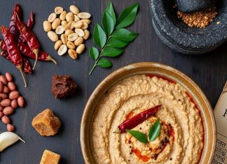 South Indian chutney recipe। पीनट चटनी बनाने की विधि