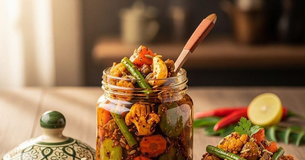Mix Veg Pickle Recipe। मिक्स वेज अचार रेसिपी रेस्टोरेंट स्टाइल