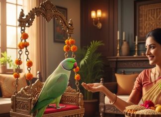 Is it good to keep a parrot at home। घर में तोता रखना शुभ है या अशुभ