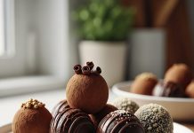 Eggless chocolate truffle। चॉकलेट ट्रफल रेसिपी बिना अंडे घर पर बनाएं, आसान तरीका और खास टिप्स