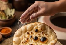 Soft roti without kneading। बिना हाथ लगाए आटा गूंथना