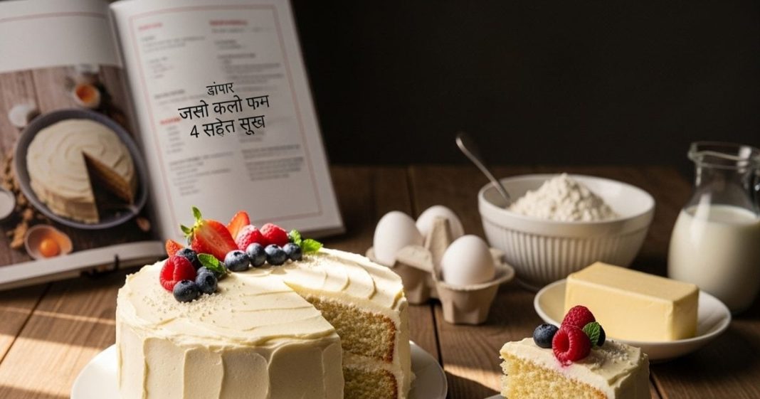 4 pound cake recipe। घर बनाएं आसान केक जानें रेसिपी