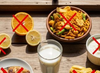 5 milk food combinations is dangerous। दूध के साथ ये 5 चीजें कभी न खाएं जानें नुकसान और आयुर्वेदिक कारण.