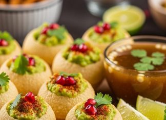 Instagram Viral Street Food। एवोकाडो पानी पूरी फ्यूजन चाट