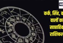 Saptahik Rashifal 22 to 28 September 2025: कर्क राशि वालों के इस सप्ताह घर में खुशी का माहौल रहेगा, सिंह वालों का व्यावसायिक जीवन अच्छा रहेगा और कन्या वाले किसी के बहकावे में ना आएं!