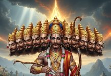 ravan ke 10 sir kiska pratik hai। रावण के 10 सिरों का मतलब