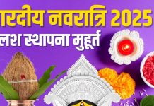 shardiya navratri 2025 Kalash Sthapana Muhurat | best time for ghatasthapana on September navratri day 1 | शारदीय नवरात्रि कलश स्थापना का शुभ मुहूर्त