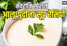 Navratri Recipe: व्रत में पियें गर्मागर्म सात्विक आलू-पुदीना सूप, बनाना है आसान, न्यूट्रिशन से भरपूर है ये रेसिपी