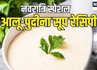 Navratri Recipe: व्रत में पियें गर्मागर्म सात्विक आलू-पुदीना सूप, बनाना है आसान, न्यूट्रिशन से भरपूर है ये रेसिपी