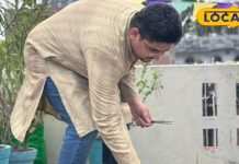 10 साल बाद छठ पूजा पर अमेरिका से लौटे इंद्रनील ने परिवार संग पर्व मनाया