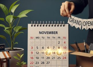 Best time to open a shop in November 2025। नई दुकान खोलने के लिए नवंबर मे शुभ मुहूर्त