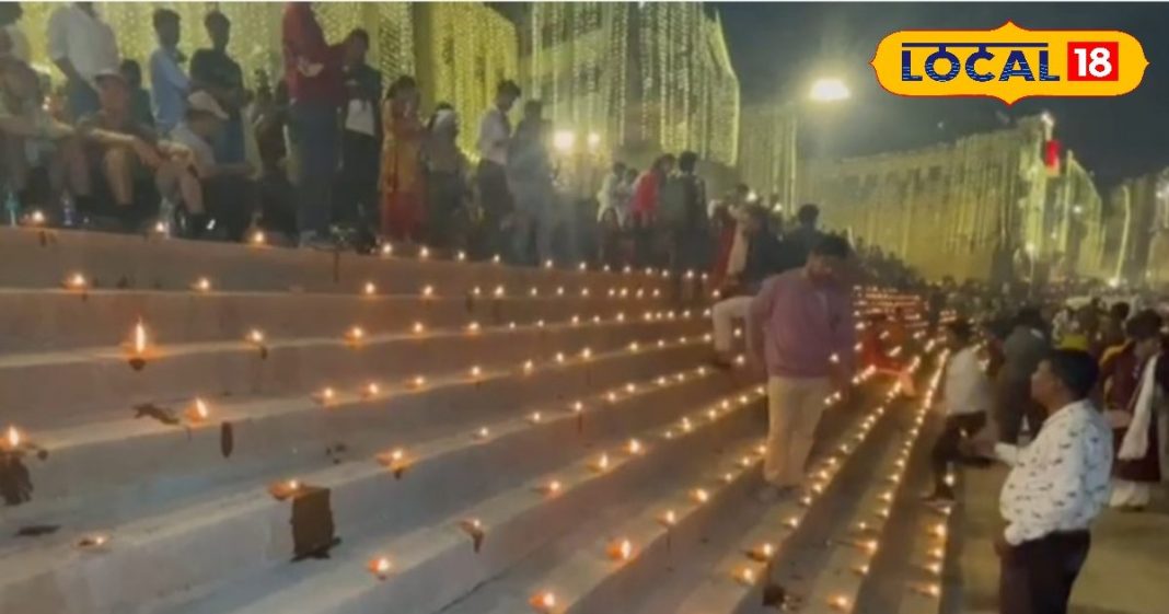 Dev Diwali : काशी को स्वर्ग बनाने की तैयारी...दीपदान करने