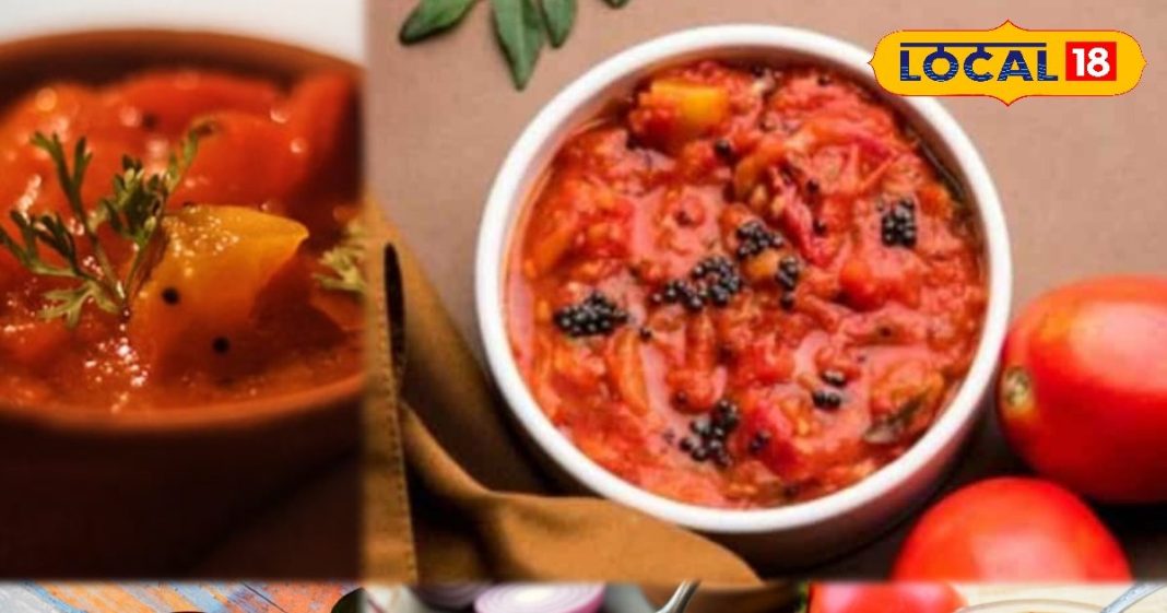 Tamatar Launji: खट्टी-मीठी-तीखी…थाली में हो टमाटर की लौंजी तो सब भूल जाते सब्जी! पूड़ी-पराठा, सबके साथ चलती ये चटनी