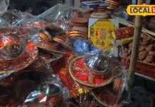 करवा चौथ के रौनक में नहाई दिल्ली, LED छलनी, डिजाइनर थालियां और पार्लर डिस्काउंट ने जीता महिलाओं का दिल