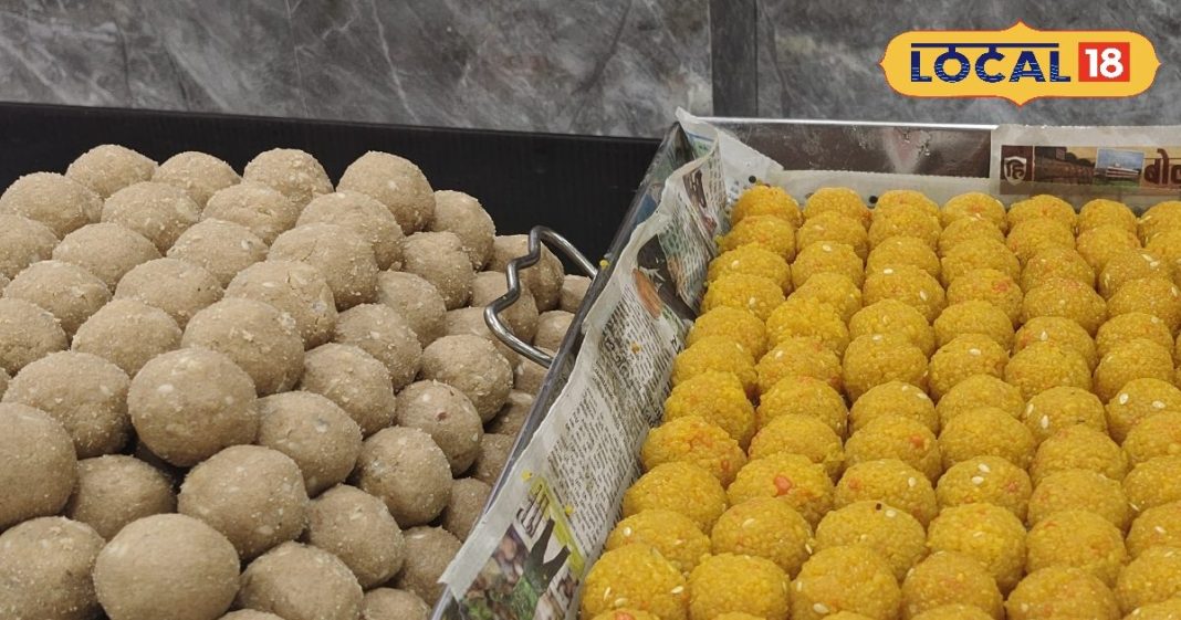 दिवाली पर घी और बाबुल के गोंद से बने लड्डुओं की सुगंध बिखरी, बाजार में मचा दी धूम, लाइन लगकर हो रही बिक्री – Bihar News