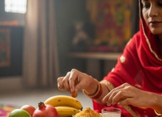 Karwa Chauth Celebration। करवा चौथ व्रत के लिए खाना