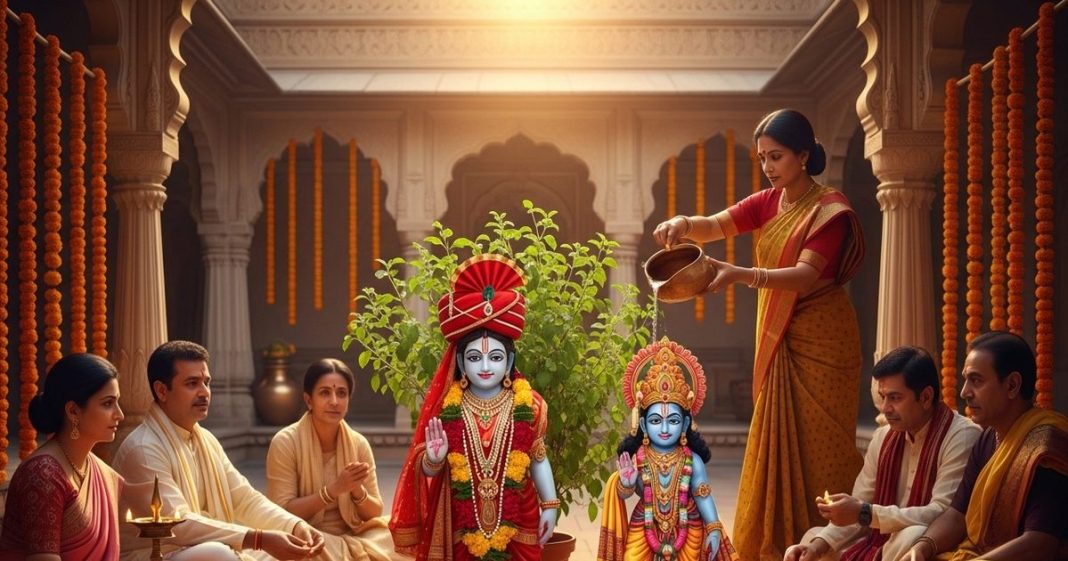 Tulsi Vivah 2025 significance। तुलसी विवाह का उपाय बांधें धन