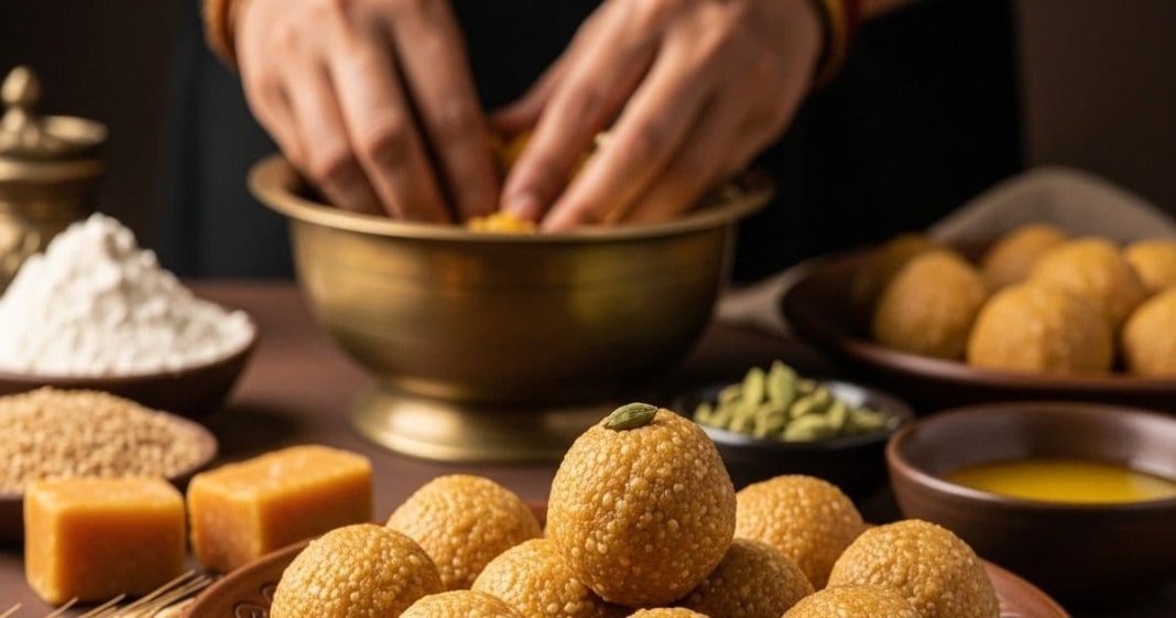 Chhath Puja Kasar Ladoo Recipe । छठ पूजा के लिए आसान कसार लड्डू रेसिपी