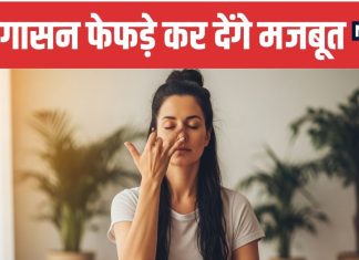 Diwali Pollution Yoga for Lungs Protection । फेफड़ों के लिए योग दिवाली बाद योगासन प्रदूषण में सांस लेने की टिप्स