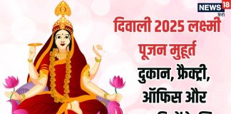 diwali 2025 laxmi puja muhurat time for office dukan factory karkhane | दिवाली पर दुकान, कारखाने, फ्रैक्ट्री और ऑफिस में लक्ष्मी पूजन का शुभ मुहूर्त जानें