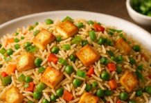 How to make paneer fried rice । पनीर फ्राइड राइस रेसिपी घर पर बनाने का आसान तरीका