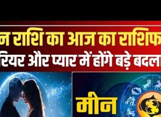 आज का मीन राशिफल: लव लाइफ में आ सकती है खटास, खर्चे पर भी रखें ध्यान, जानें करियर से लेकर सेहत का हाल!
