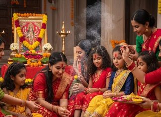 navratri kanya puja 2025 niyam vidhi | navratri mein kanya puja ka tarika | नवरात्रि में कन्या पूजा विधि, नियम और फायदे