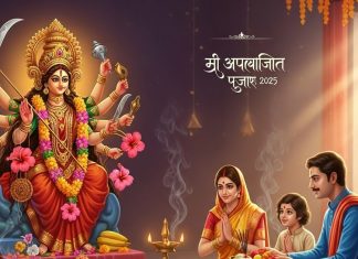 Dussehra 2025 Puja Muhuratред рджрд╢рд╣рд░рд╛ рдкрд░ рдХрд░реЗрдВ рдорд╛рдВ рдЕрдкрд░рд╛рдЬрд┐рддрд╛ рдХреА рдкреВрдЬрд╛