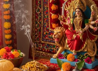 Maha Navami Bhog 2025 | maa durga ko halwa puri chana ka bhog kyu lagaya jata hai | मां दुर्गा को क्यों लगाते हैं हलवा, पूरी और चने का भोग