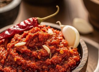 Garlic chutney recipe। लहसुन की मसालेदार चटनी बनाने की विधि