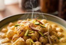 Makhana Kheer Recipe: त्योहारों पर बनाएं हेल्दी टेस्टी ‘केसरी मखाना खीर’, स्वाद-सेहत का परफेक्ट कॉम्बिनेशन, देखें रेसिपी