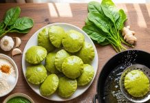 How to make Palak Puri। पालक की फूली हुई पूरी बनाने का तरीका