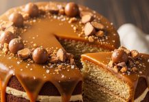 Butterscotch cake without oven। बटरस्कॉच केक रेसिपी बिना अवन के