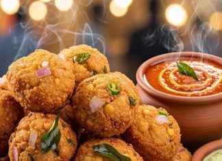 Andhra street food। आंध्र प्रदेश स्ट्रीट फूड पुनुगुलू