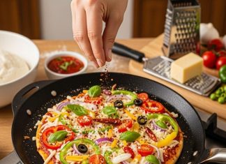 homemade pizza without oven। घर पर बिना ओवन के पिज़्ज़ा बनाने की विधि