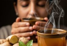 tips to open blocked nose: नाक बंद होने पर अदरक तुलसी काली मिर्च वाला काढ़ा तुरंत राहत के लिए.