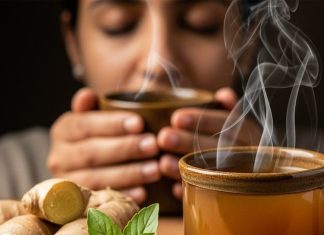 tips to open blocked nose: नाक बंद होने पर अदरक तुलसी काली मिर्च वाला काढ़ा तुरंत राहत के लिए.