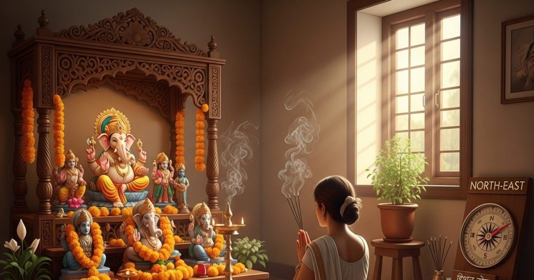 right direction to keep god at home। घर की किस