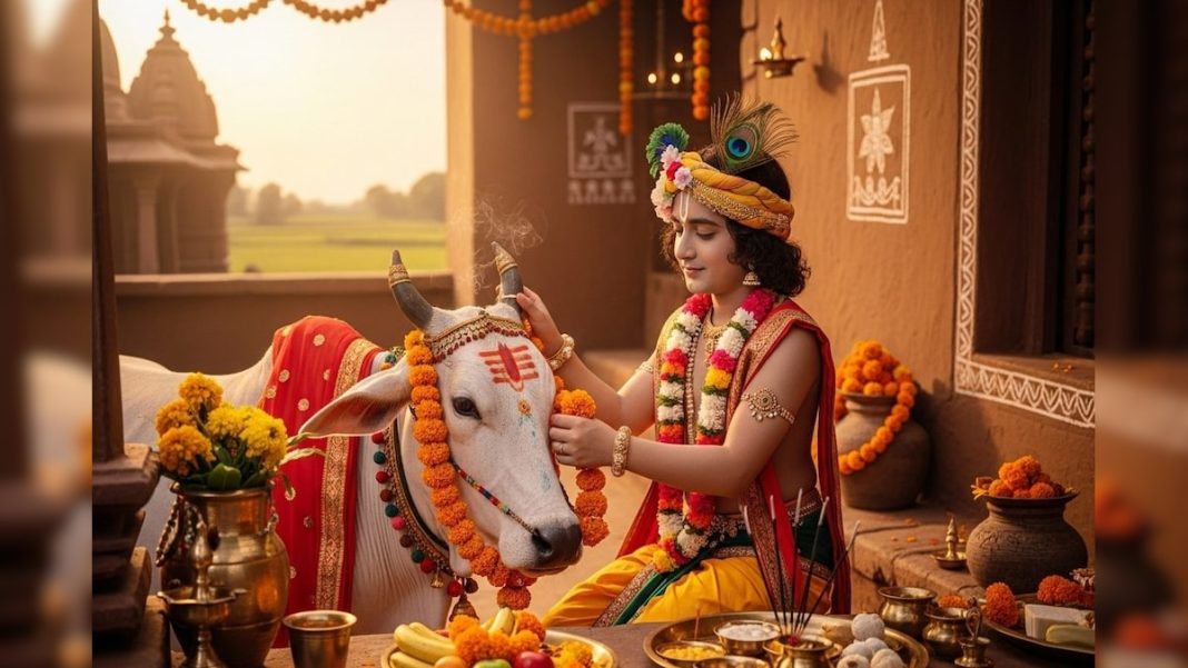 आज गोपाष्टमी पर इन भजन और गीत से करें दिन