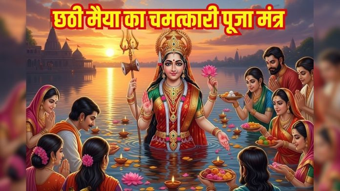 शाम में अर्घ्य देते समय करें इस चमत्कारी मंत्र का