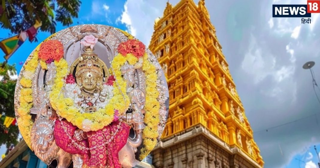 chamundeshwari devi shakti peeth in mysore | history of chamundeshwari devi mandir | महिषासुर का वध कर इन पहाड़ियों पर विराजी थीं मां चामुंडेश्वरी