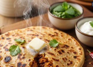 How to cook chicken keema paratha | Simple chicken keema paratha recipe In hindi | टेस्टी चिकन कीमा चीज पराठा रेसिपी