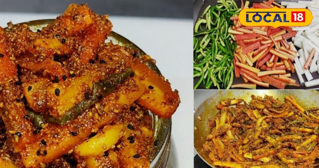 Rajasthani Mooli Ka Achar | Rajasthani Raddish Pickle | Homemade Pickle Recipe | Winter Special Raddish Pickle | Mustard Oil Pickle | Spicy Raddish Pickle