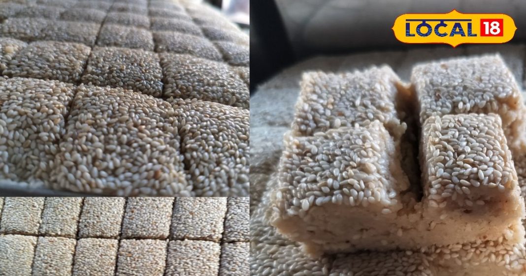 Bharatpur Winter Special Sweet Til ki Barfi Trending in Markets