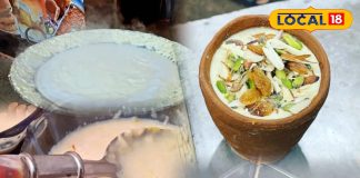 माउंट आबू की रबड़ी बनाने का तरीका और स्वादिष्ट लच्छेदार टेक्सचर.