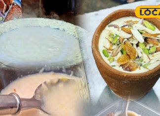 माउंट आबू की रबड़ी बनाने का तरीका और स्वादिष्ट लच्छेदार टेक्सचर.