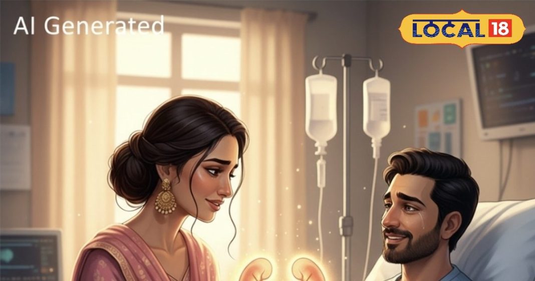 कायनात भी झुक गई! पत्नी ने किडनी में स्टोन होने के बाद भी पति को दान की किडनी, डॉक्टर भी रह गए हैरान