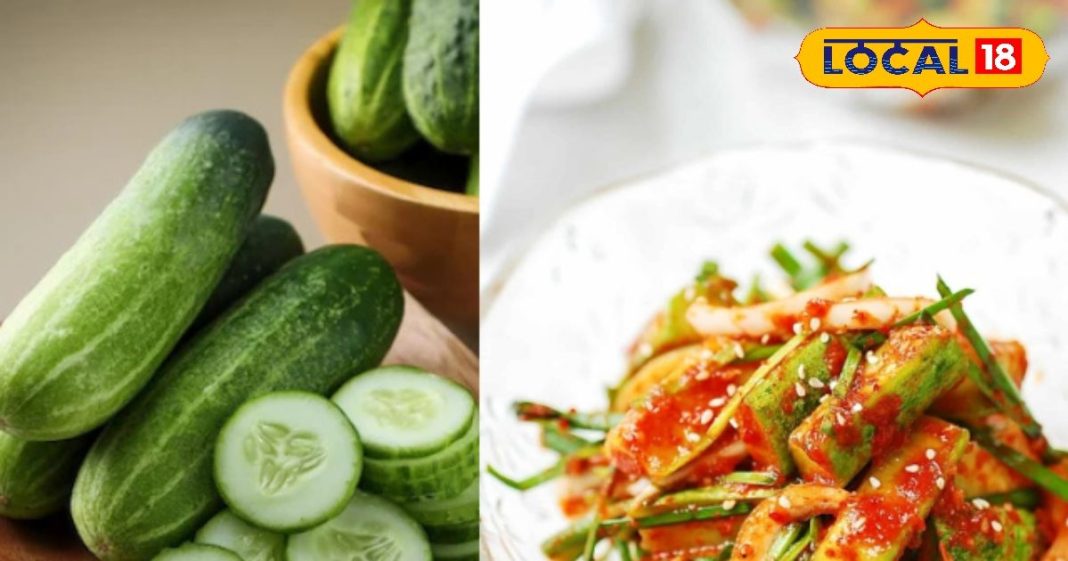 खीरा किमची रेसिपी: घर पर बनाएं हेल्दी और टेस्टी कोरियन साइड डिश.