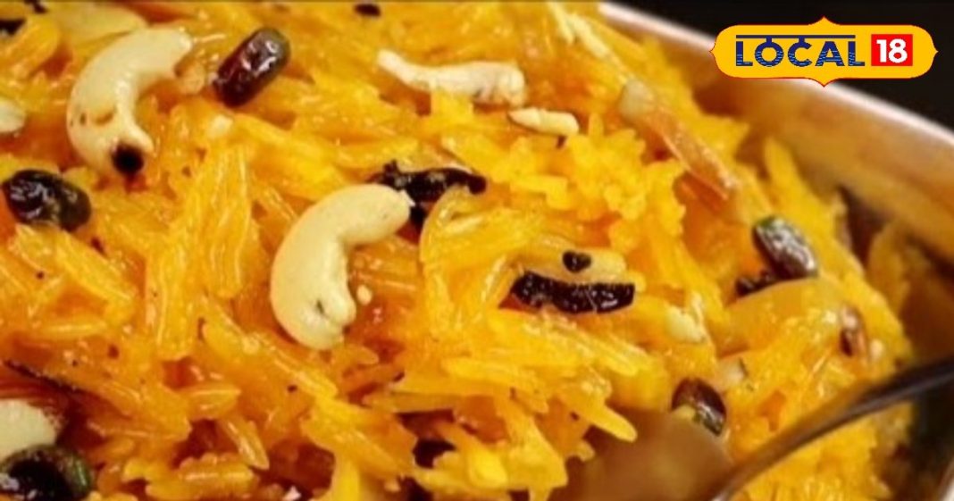 सुमित्रा मौर्य के टिप्स से बनाएं राजस्थानी केसरी मीठे चावल